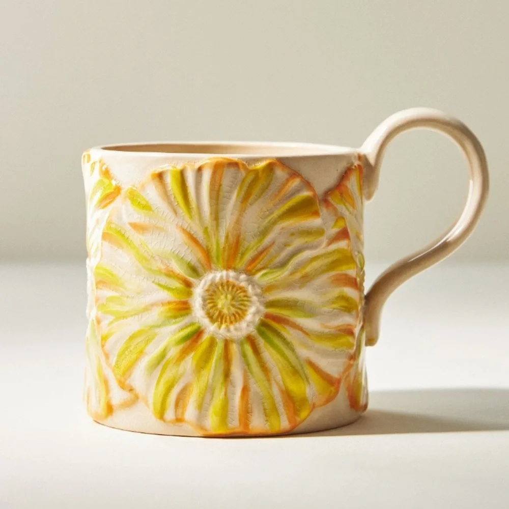 SPECIAL PRICING ๐ฅ Lily pad Mug Yellow - Picture 1 of 11